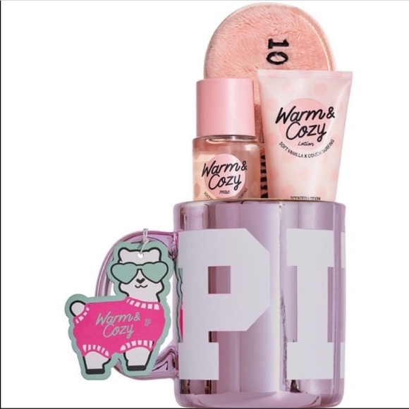 NWT VS PINK WARM AND COZY MUG GIFT SET - Picture 1 of 4